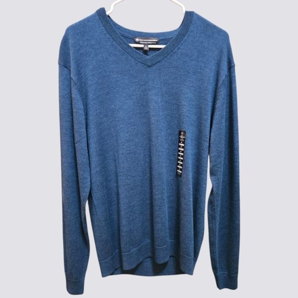 Hart Schaffner Marx Extra Fine Merino Wool Sweater - Picture 1 of 5